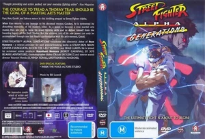 Street Fighter Alpha - Generations (DVD, 2006) Region 4 - Imagen 1 de 1