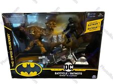 Spin Master DC Comics Batman Batcycle Vehicle with Exclusive Batman & Clayface