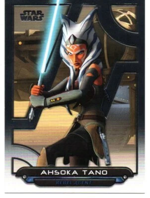 2018 Topps Star Wars Galactic Files BASE Trading Card REB-16 / AHSOKA TANO - Image 1 of 2