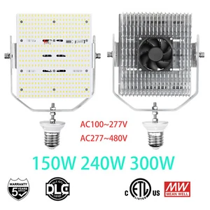 LED Shoebox Retrofit Kit Light For Area Parking Lot 150W 240W 300W AC120V 480V - Picture 1 of 13