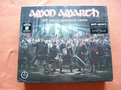 Amon Amarth Box CD + Poster Puzzle Patch Bottle Topper The Great Heathen Neu OVP - Bild 1 von 4