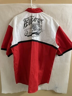 Vintage “Stormy Byrd Revelation 3:20” Button Up Shirt Exclusive Design Size XXL - Image 1 of 4