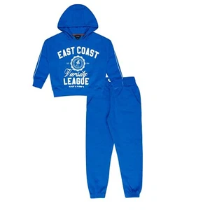 Firetrap Kids Varsty Jgst Baby Fleece Tracksuit Sports Casuals - Picture 1 of 6