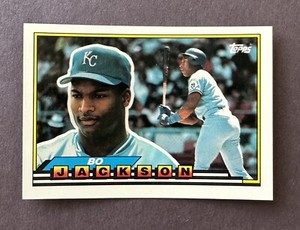 1989 Topps Big Baseball BO JACKSON #238 Royals
