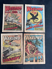 WARLORD  4x  boys vintage Comics Collection  various 1979