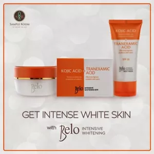 Belo Kojic Acid + Tranexamic Acid Face & Neck Cream, Lotion Set - Picture 1 of 1