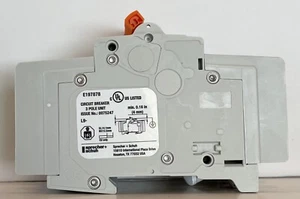 Zapata de altavoz L9-15/3/D Miniature Circuit Breaker 15A 3 polos UL489 - Imagen 1 de 7