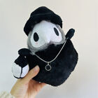 1pcs Kids Plague Doctor White Black Plush Dolls Cute Fluffy Bird Animal Toy
