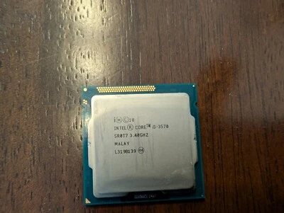 Intel CPU - Core i5-3570 - 3,40GHz - Prozessor (SR0T7) - inkl. Lüfter - Bild 1 von 3