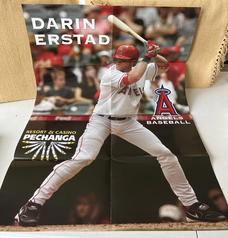 Reversible Angels Baseball Darin Erstad Poster Cover