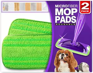 Reusable Mop Pads Compatible with Swiffer WetJet - Microfiber Pad Refill Machine - Picture 1 of 7