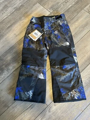 Pantalones de Nieve The North Face Nuevos Niños Talla XS 6 DryVent Negro Gris Azul Estampado Libre Foto 1 de 4