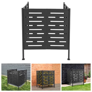 Air Conditioner Fence Iron Outdoor Equipment Enclosure Privacy Fence Panel - Picture 1 of 20