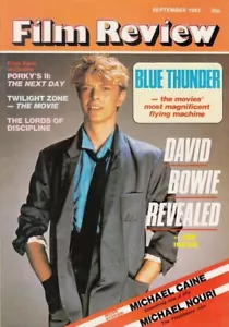 DAVID BOWIE - MICHAEL CAINE - MICHAEL NOURI - Vintage FILM REVIEW Magazine 1983 - Picture 1 of 2