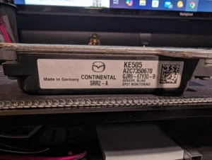 2014-17 Mazda 3 Mazda 6 Blind Spot Monitor Module GJR9-67Y30-G KE505 SRR2-A Used - Bild 1 von 5