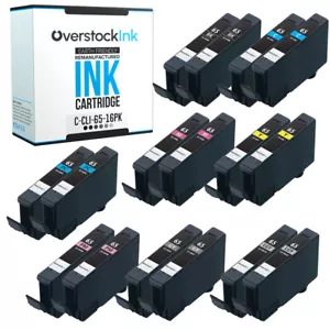 16PK Compatible OSI CLI-65 Multipack Ink Cartridges for Canon PIXMA PRO-200 - Picture 1 of 1