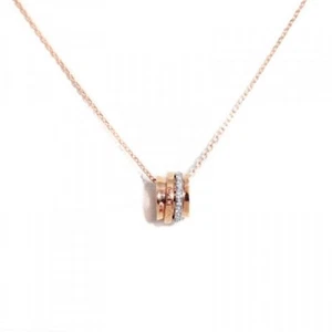 Damiani Twister 20027242 Necklace New Rose Gold Diamonds Women - Picture 1 of 2