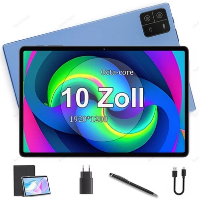 2025 Newest Tablet 10,1" Android 14 Tablet 12GB+256GB Octa-Core 8000mAh Tablets - Image 1 of 4
