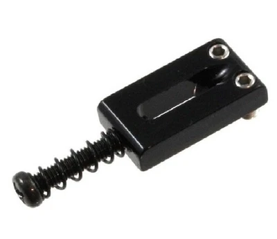 GOTOH® S11 Stratocaster® Black Brass Saddles ~ Narrow 10.5mm (6) - image 1 of 2