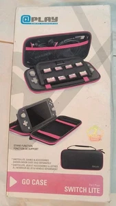 Funda Nintendo Switch Lite Go PLAY Accesorio para Juegos 5F15031MW Negra Portátil  - Imagen 1 de 12