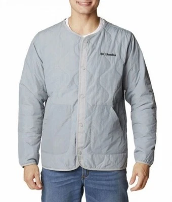 Columbia Doverwood Jacket Mens XL Crinkle Insulated Grey Lightweight BNWT - Image 1 of 4