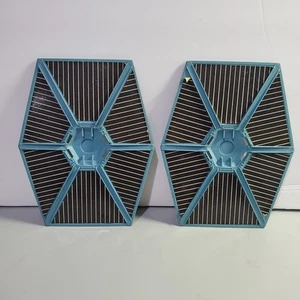 Star Wars Blue Tie Fighter 1978 vintage 2 alas originales con calcomanías Kenner - Imagen 1 de 12