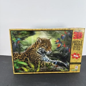 Super 3D Tiger Puzzle 500 Teile 24" x 18" Lazy Amazon Afternoon NEU VERSIEGELT - Bild 1 von 6