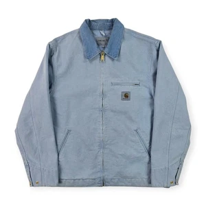Carhartt WIP Detroit Dyed Bomberjacke Blau Herren Large - Bild 1 von 9