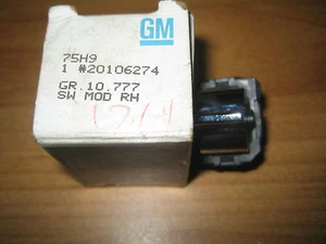 NOS GM 1979-1991 Buick Cadillac Chevrolet Oldsmobile Pontiac Power Window Switch - Bild 1 von 9