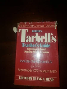 Tarbell's Teacher's Guide, 1979-1980 by Mead, Frank S., Editor 75th annual ed. - Imagen 1 de 10