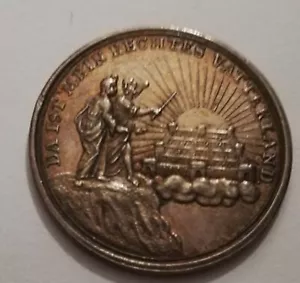 Erhaltung Salzburg Emigration 1732 Preussen Fr. W. I. Silbermedaille Roll 12 - Bild 1 von 5