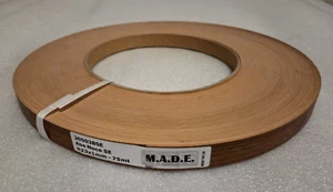 M.A.D.E. 205038SE Abs Noce Se 23 mm x 1 mm x 75 meter (246Ft) Edge Banding Roll - Picture 1 of 3