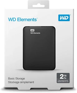 Western Digital WD 2TB Elements Portable External Hard Drive 2.5" USB 3.0 PK0020 - Picture 1 of 4