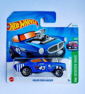NUEVO RASTRILLO REVERSO HOT WHEELS HW VOLVO P1800 GASSER #153/250 NUEVO SELLADO - Imagen 1 de 5
