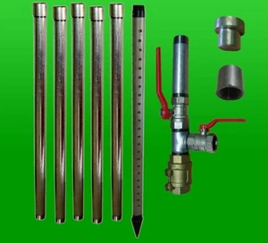 Brunnenbau-Set 7m 18 tlg Rammbrunnen 1-1/4 Zoll - Bild 1 von 1
