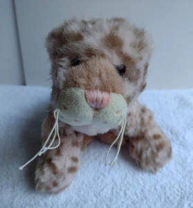 Ganz Webkinz Strawberry Cloud Leopard Plush with Sparkles in Fur - NO CODE - Picture 1 of 11