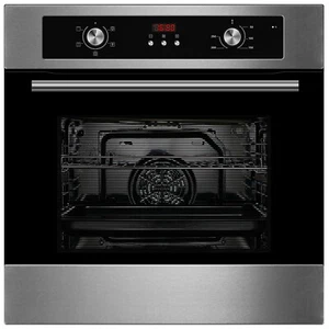 Cookology COF605SS 60cm S/Steel Built-in Single Electric Fan Oven, Digital Timer - Picture 1 of 8