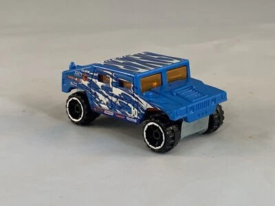 Hot Wheels Humvee 2019 Treasure Hunt Blue OR6SP Foto 1 de 4