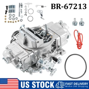 750 CFM Fit Holley Quickfuel Brawler Double Pumper 4 Barrel Carburetor E-Choke - Picture 1 of 11