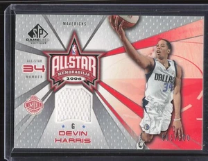 2006-07 SP Game Used Edition Devin Harris #AS-DH Game Used Jersey Mavericks - Picture 1 of 2