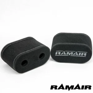 2 x RAMAIR High Performance Carb Sock Air Filters Weber 40 DCOE CS-911 - Picture 1 of 7