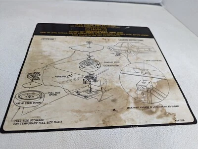 Hoja de instrucciones Dodge Shadow Plymouth Sundance Jack 4341578 Foto 1 de 4