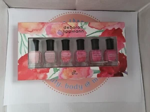 deborah lippmann pretty in pink shades of pink nail lacquer set...new - Bild 1 von 7