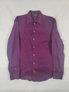 Emporio Armani Shirt Men's Button Up Long Sleeve Formal Business 100% Cotton - Picture 1 of 8