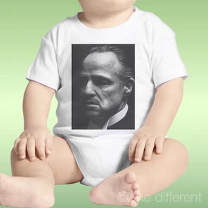 Body Neonato Unisex Marlon Brando Il Padrino The Godfather Idea Regalo - Foto 1 di 1