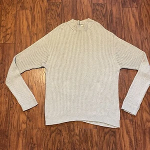 Tommy Bahama Sweater Mens XXL Mint Silk Blend Mock Neck Long Sleeve Pullover - Picture 1 of 12