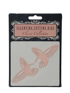 Coppia di fustelle sigillate per colibrì DieCraft di Ellentina DCN040 - Foto 1 di 3