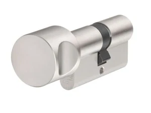 Abus KE60NP Euro Thumbturn Cylinder Nickel Pearl Z45mm / K55mm Visi - 54910 - Picture 1 of 1
