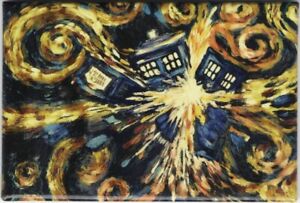 Doctor Who The Tardis Exploding Van Gogh The Pandoric 2 x 3 Refrigerator Magnet