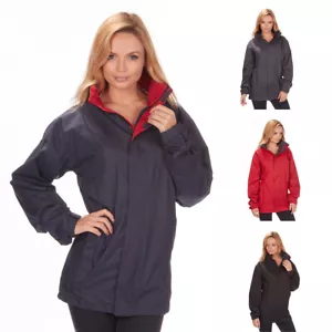 Chaqueta ligera BAUM COUNTRY para damas impermeable a prueba de viento con capucha - Imagen 1 de 5